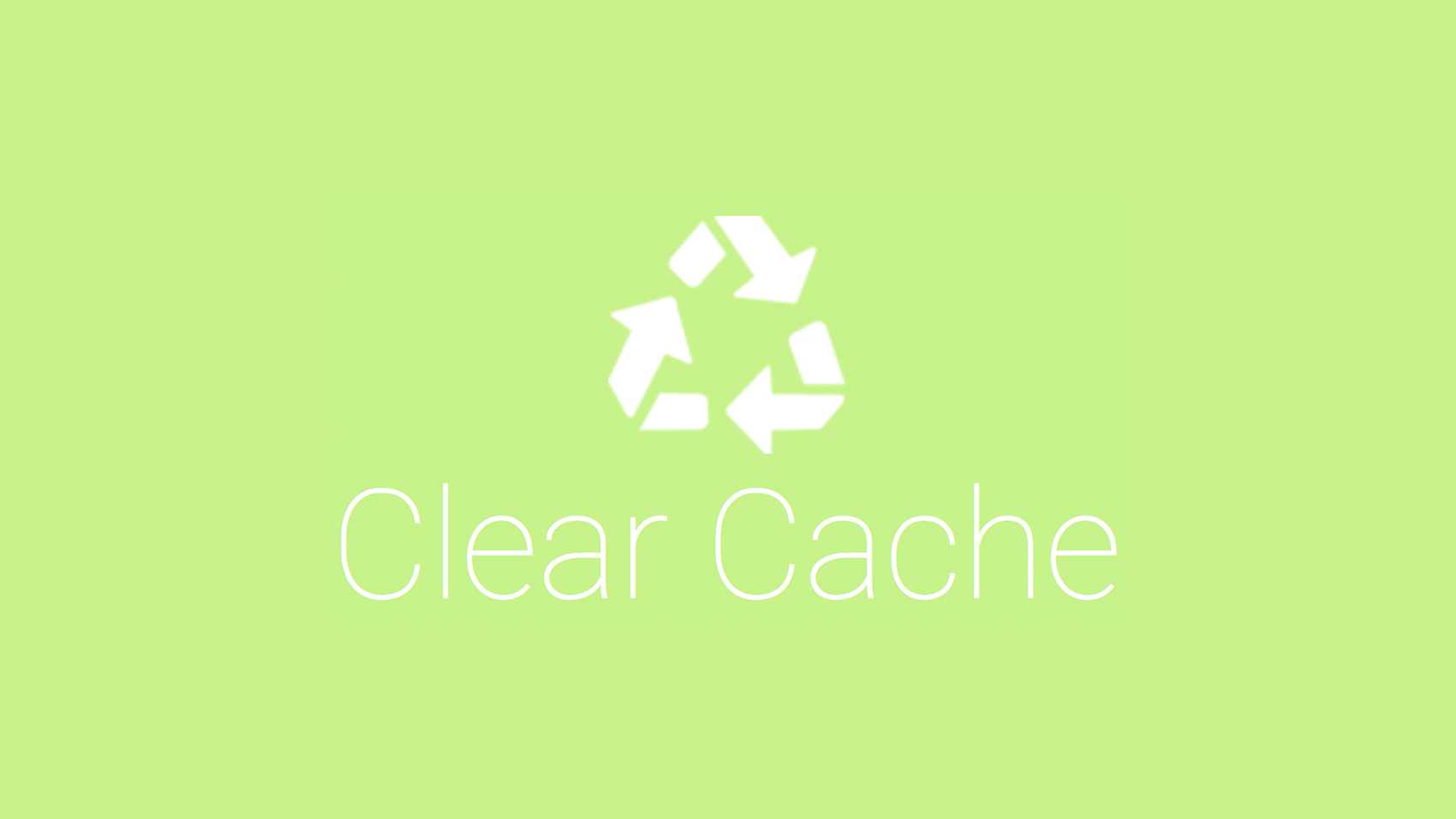 ワンクリックでキャッシュを削除できるchromeの「clear cache」が超便利！