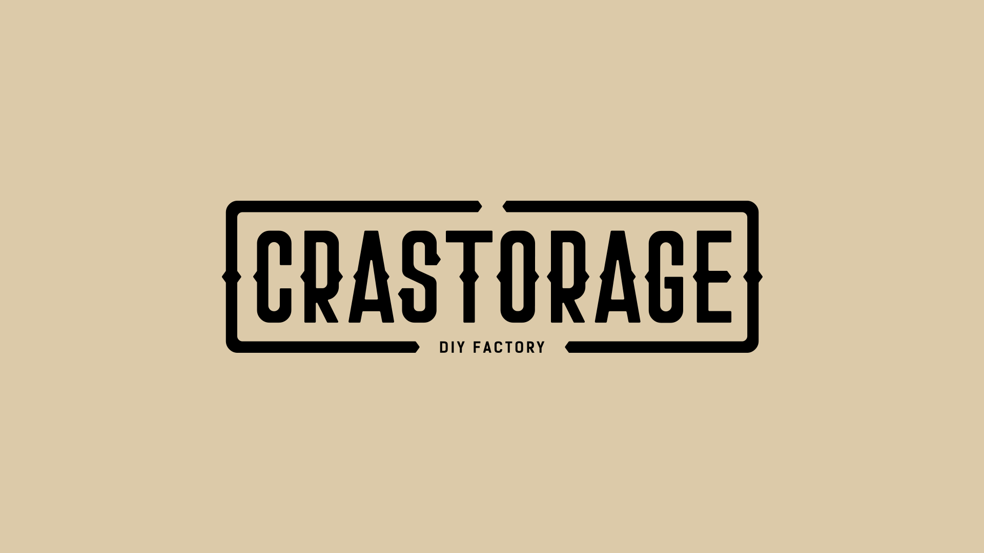 オリジナルツールボックス「CRASTORAGE（クラストレージ）」のロゴデザイン