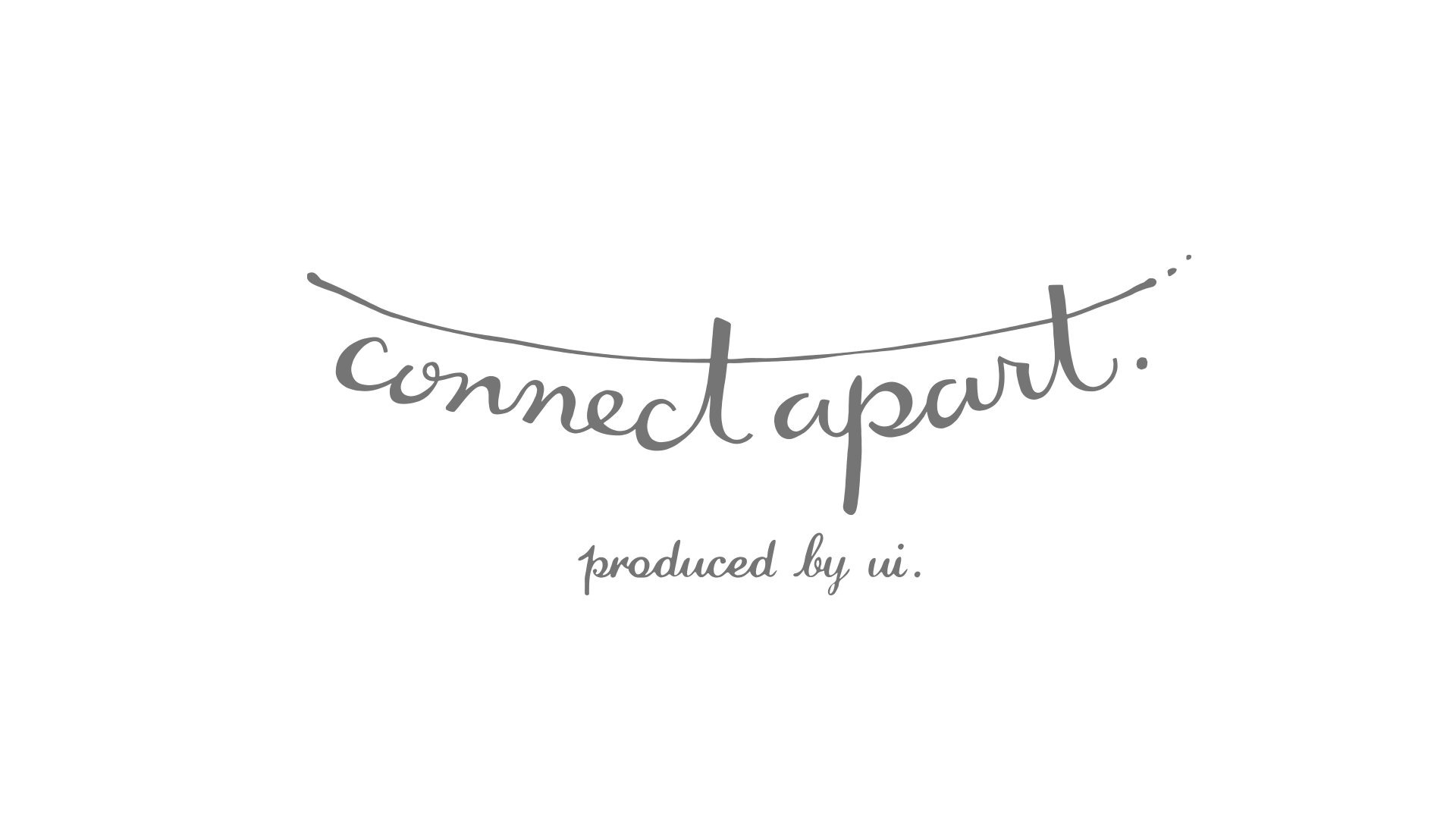 つながりをイメージしたconnect apart（コネクトアパート）のロゴデザイン