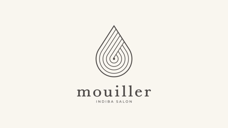 思いを形に。インディバサロン「mouiller（ムイエ）」のロゴデザイン