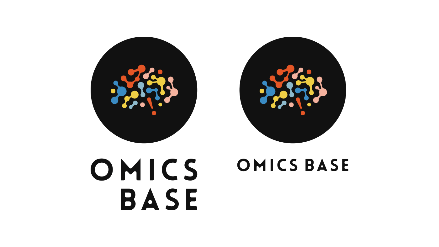 OMICS BASEの縦型ロゴ