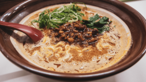 平野区＆東住吉区中華料理ランキング一位の「担々麺 信玄」でカレー担々麺を食す