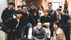 ブロキの呼びかけによる忘年会をとりひめ天王寺店にて開催しました