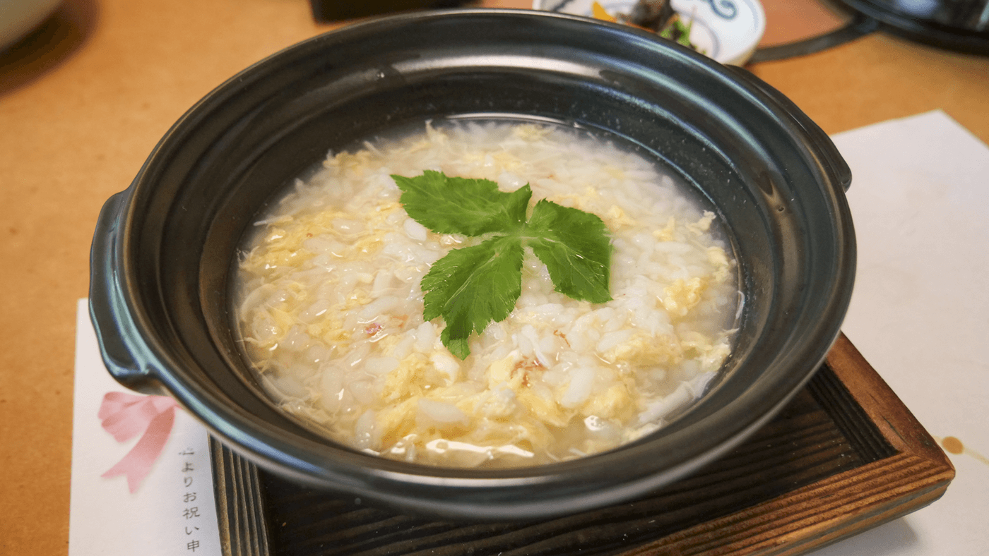 かに雑炊