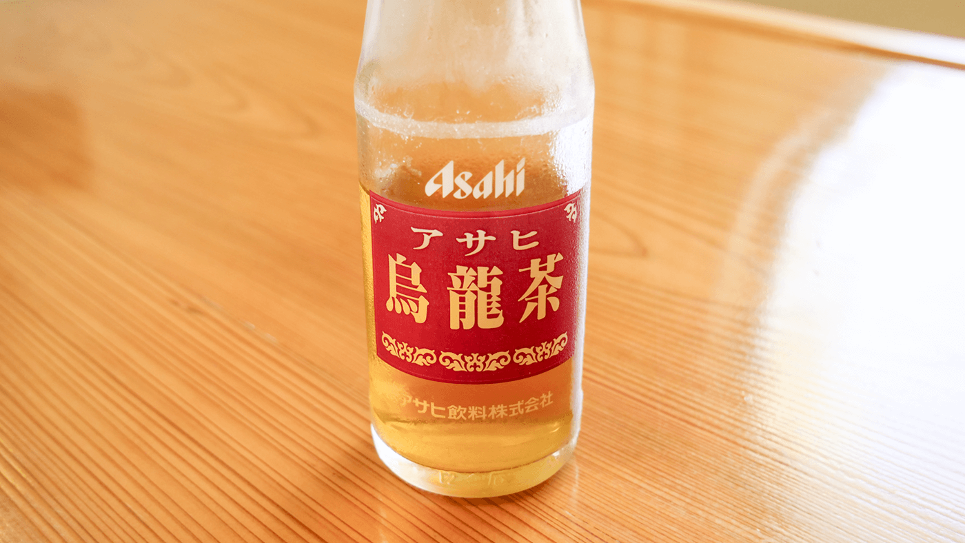 ウーロン茶の瓶