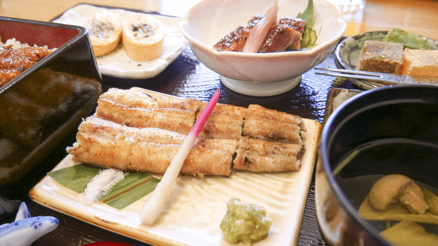 うなぎの白焼き