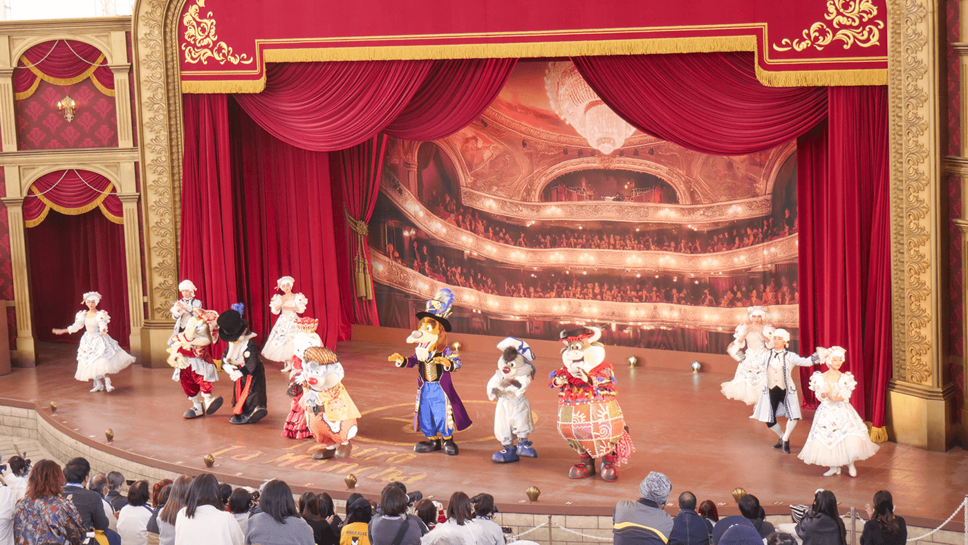 志摩スペイン村のショーを観劇