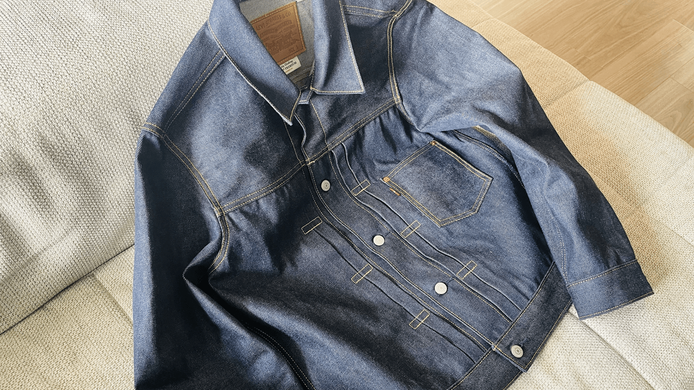 自宅に届いたジャーナルスタンダードのトラッカージャケット