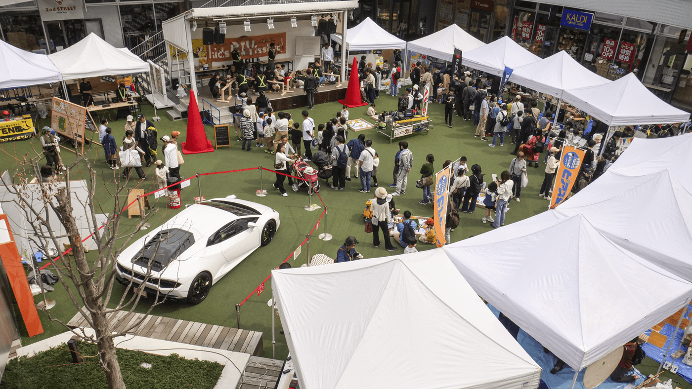 kids DIY festival会場全体の様子