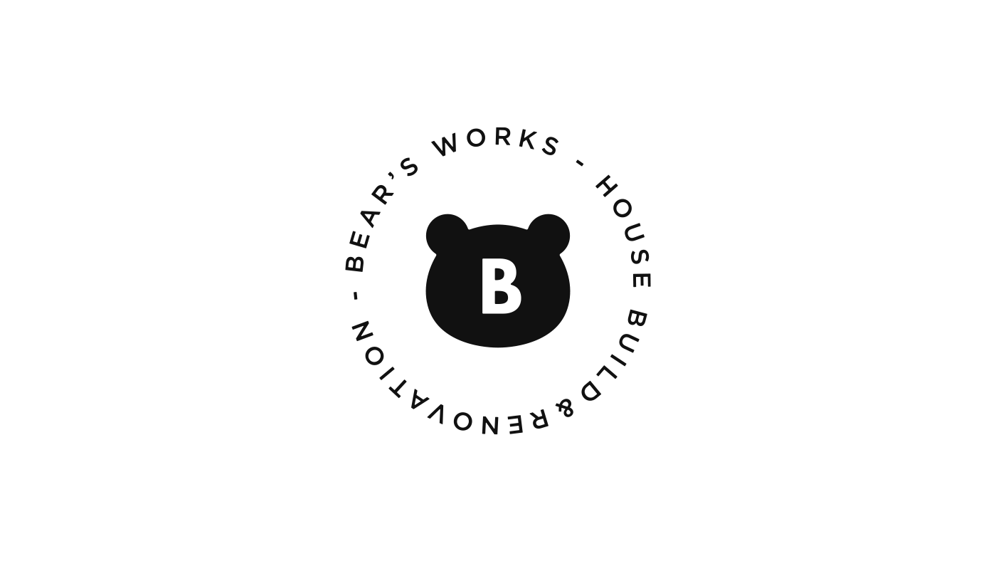 BEAR'S WORKSのクマのマークデザイン